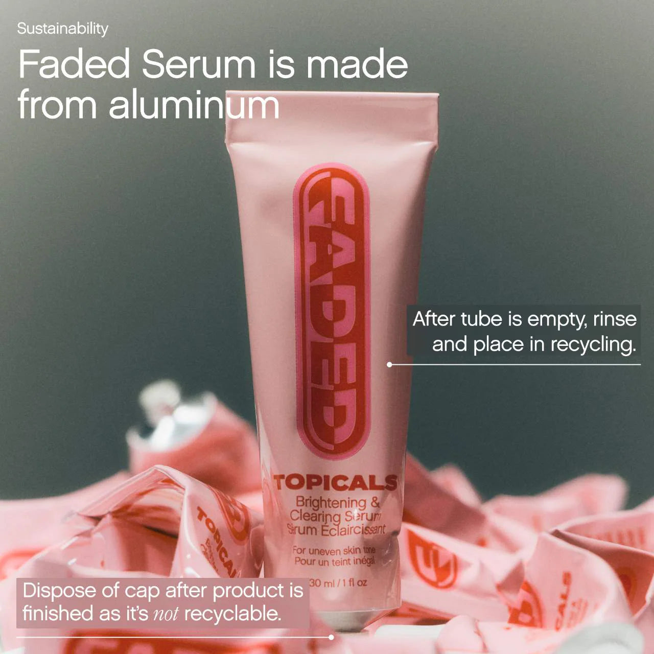Faded Brightening Serum for Dark Spots and Discoloration 15ml