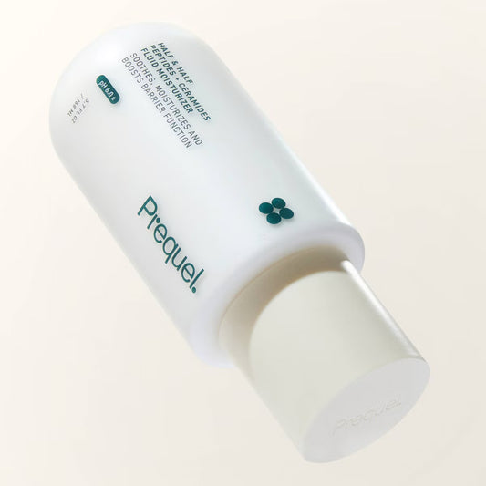 Prequel Half & Half Peptides + Ceramides Fluid Moisturizer - 5.7 fl oz: For Face, Normal to Dry Skin