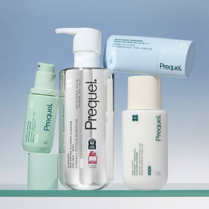 Prequel Half & Half Peptides + Ceramides Fluid Moisturizer - 5.7 fl oz: For Face, Normal to Dry Skin