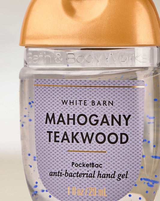 White Barn  Mahogany Teakwood PocketBac Hand Sanitizer