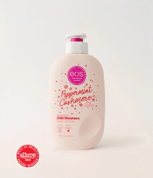 eos Shea Better 24H Moisture Body Lotion, Peppermint Cashmere, 16 fl oz