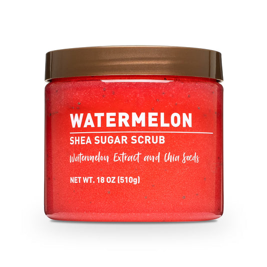 Shea Sugar Scrub, Watermelon, 18 oz