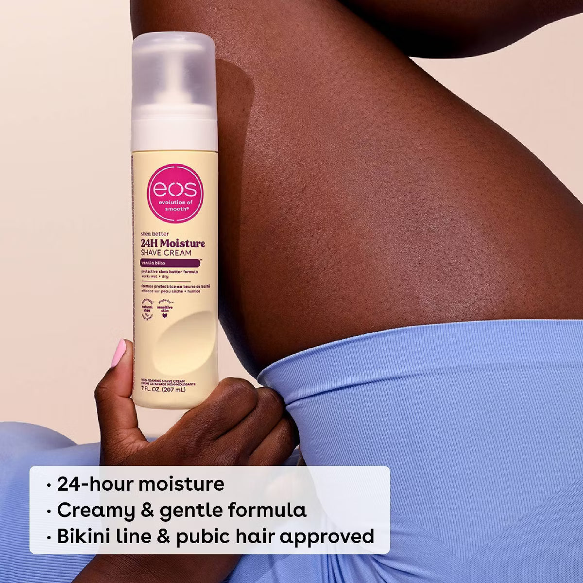 eos Shea Better Women's Shave Cream - Vanilla Bliss - 7 fl oz: Paraben-Free, Whole Body, For Dry Skin