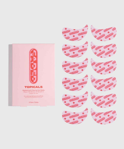 Topicals  Faded Under Eye Brightening & Clearing Eye Masks